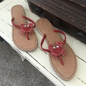 Coach Flip Flops Sandals